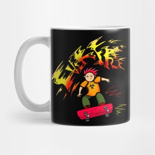 Skateboarder graffitti Mug